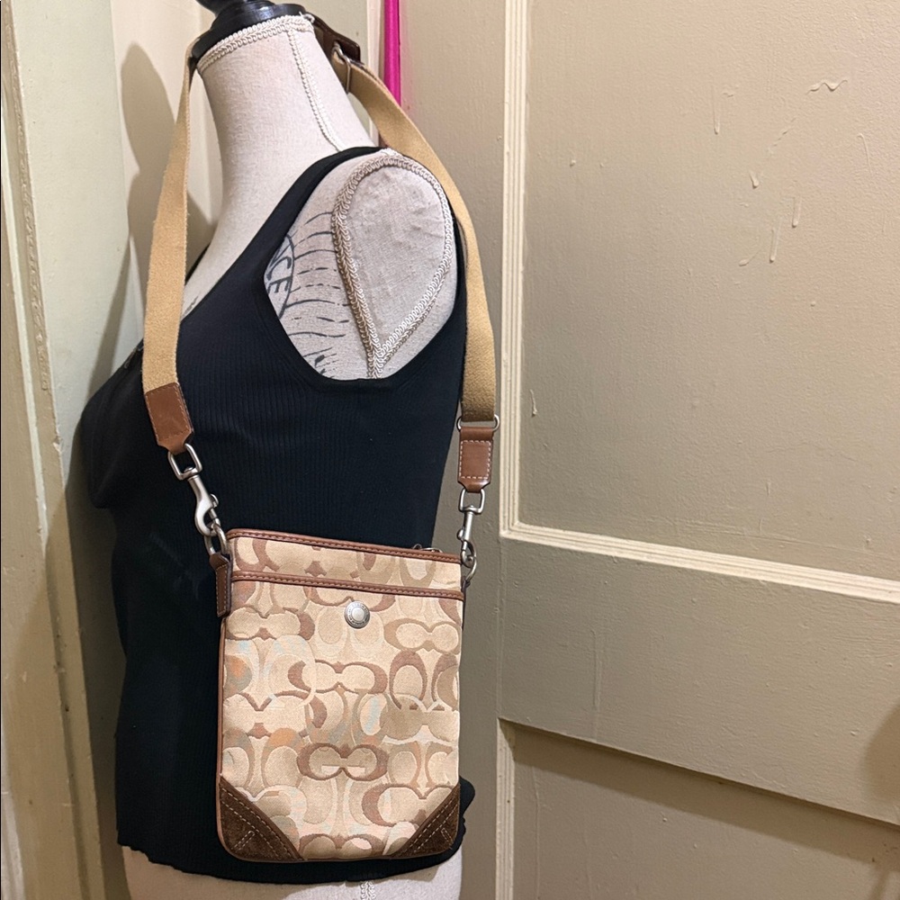 Signature Canvas Crossbody Bag